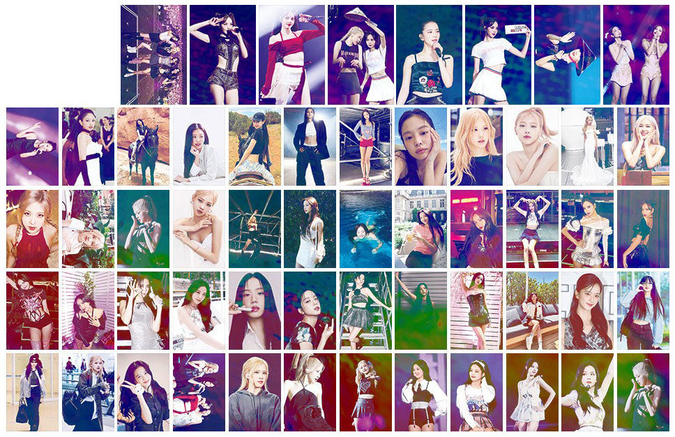 Pack Surprise - The Girls BLACKPINK (Édition Limitée holographique) ✨