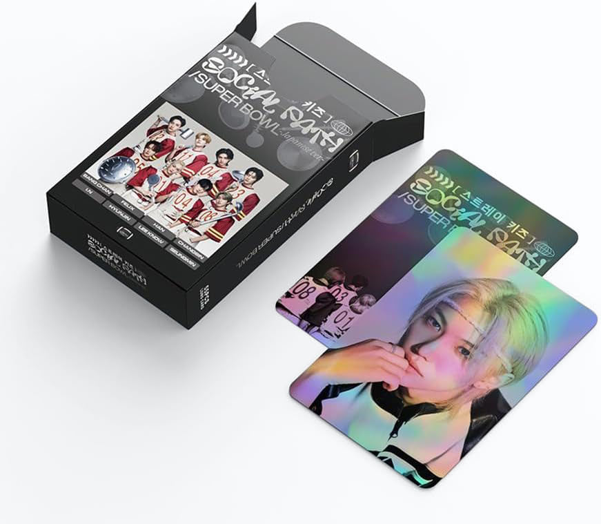 Stray Kids - Social Path/Super Bowl (holographic) [Lomo Cards]