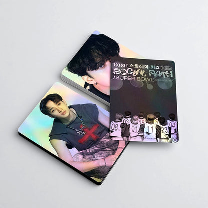 Stray Kids - Social Path/Super Bowl (holographic) [Lomo Cards]