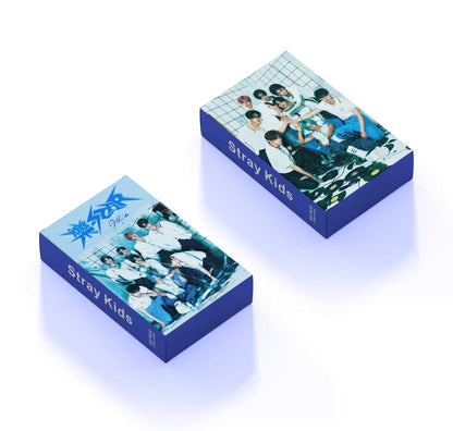 Stray Kids - Rock-Star Version Bleu [Lomo Cards]