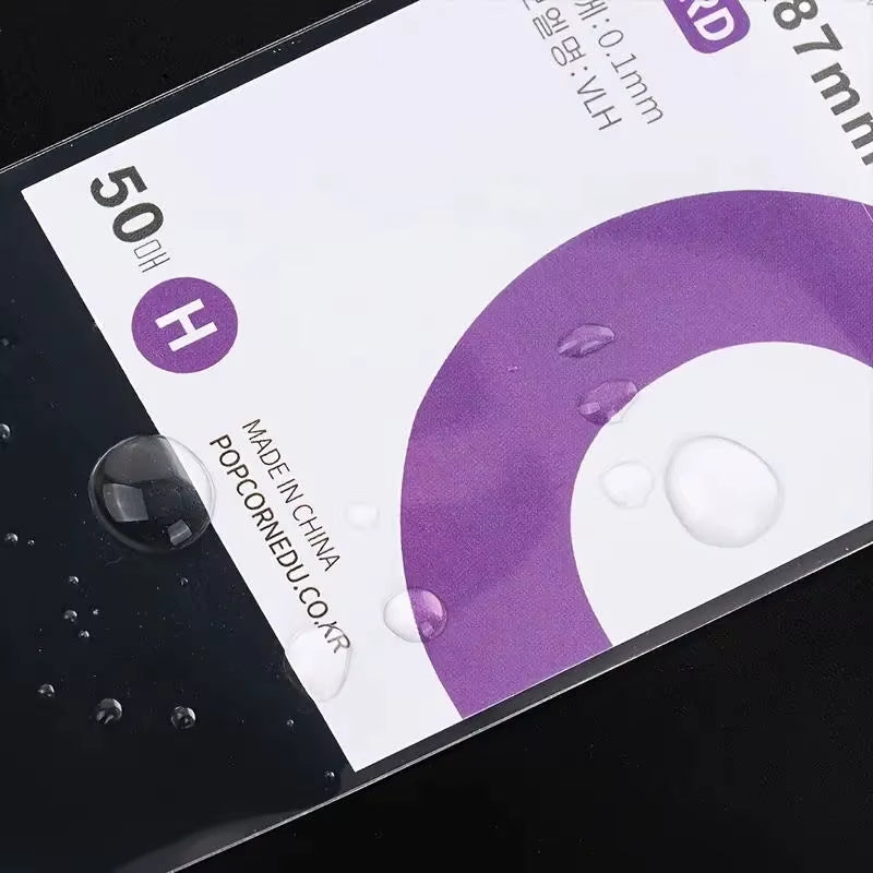 Sleeves Classiques - Pack de 50 (transparentes)