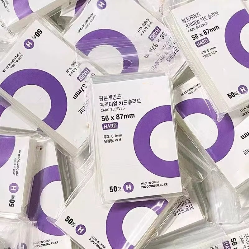 Sleeves Classiques - Pack de 50 (transparentes)