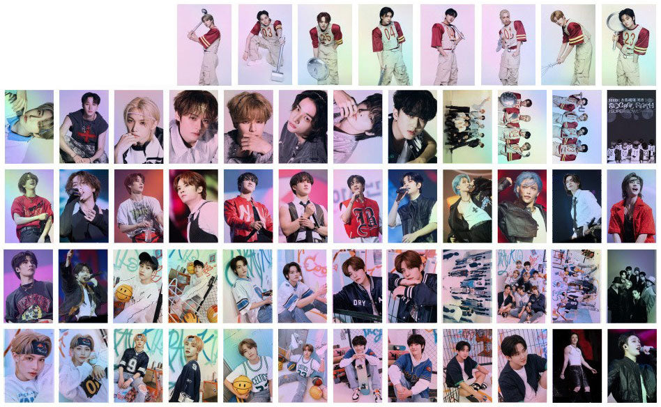 Stray Kids - Social Path/Super Bowl (holographic) [Lomo Cards