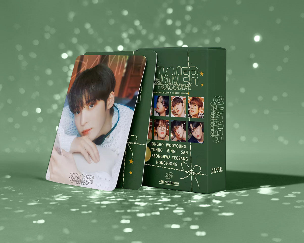 Ateez - Summer Photobook [Lomo Cards]