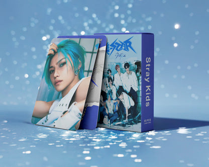 Stray Kids - Rock-Star Version Bleu [Lomo Cards]